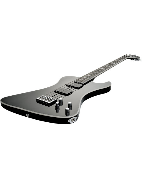 Hagstrom HSNEKROMANT409 Electric Bass, Nekromant 4, Black Gloss