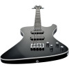 Hagstrom HSNEKROMANT409 Electric Bass, Nekromant 4, Black Gloss