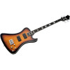 Hagstrom HSNEKROMANT418 Electric Bass, Nekromant 4, Tobacco Sunburst