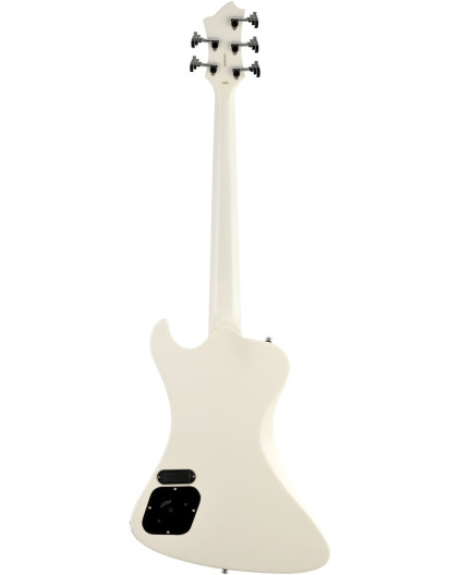 Hagstrom HSNEKROMANT502 Electric Bass, Nekromant 5, White Gloss