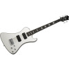Hagstrom HSNEKROMANT502 Electric Bass, Nekromant 5, White Gloss