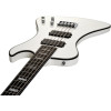 Hagstrom HSNEKROMANT502 Electric Bass, Nekromant 5, White Gloss