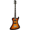Hagstrom HSNEKROMANT518 Electric Bass, Nekromant 5, Tobacco Sunburst