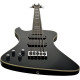 Hagstrom HSNEKROMANTLH509 Electric Bass, Nekromant 5, Black Gloss, Lefthand