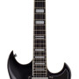 Hagstrom HSPASS09 Electric Guitar, Signature Pat Smear, Black Gloss