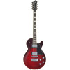 Hagstrom HSSUSWEMK329 Electric Guitar, Super Swede, Crimson Flame