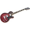 Hagstrom HSSUSWEMK329 Electric Guitar, Super Swede, Crimson Flame