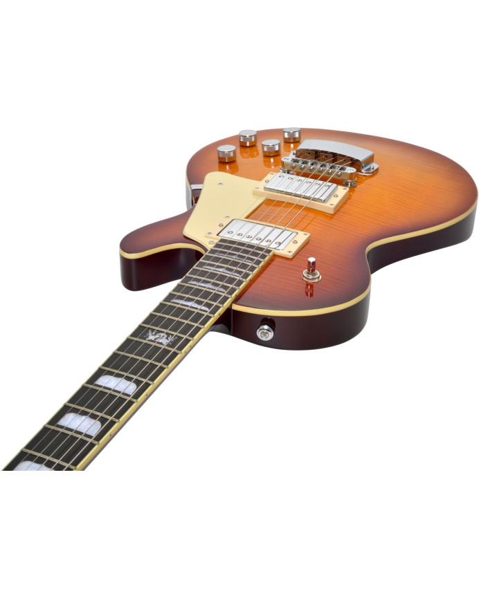 Hagstrom HSSUSWEMK374 Electric Guitar, Super Swede, XSOP