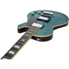Hagstrom HSSUSWEMK375 Electric Guitar, Super Swede, Fall Sky Gloss
