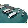 Hagstrom HSSUSWEMK375 Electric Guitar, Super Swede, Fall Sky Gloss