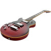 Hagstrom HSSUSWEMKLH329 Electric Guitar, Super Swede, Crimson Flame, Lefthand