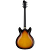 Hagstrom HSSUVIK18 Electric Guitar, Super Viking, Tobacco Sunburst