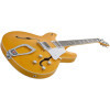Hagstrom HSSUVIK57 Electric Guitar, Super Viking, Dandy Dandelion Flame