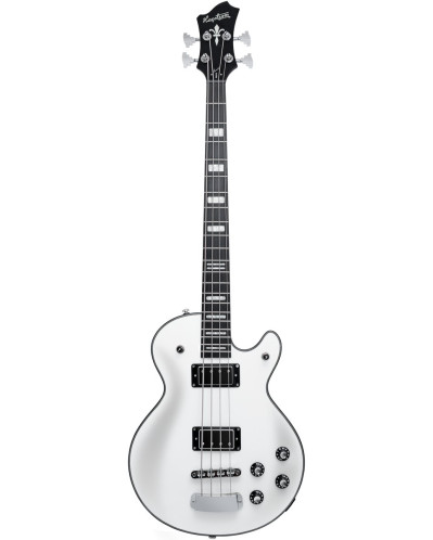 Hagstrom HSSWEB02 Bass Guitar, Swede, White Gloss