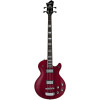 Hagstrom HSSWEB04 Bass Guitar, Swede, Wild Cherry Transparent