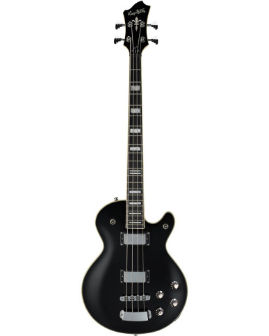 Hagstrom HSSWEB09 Bass Guitar, Swede, Black Gloss
