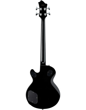 Hagstrom HSSWEB09 Bass Guitar, Swede, Black Gloss