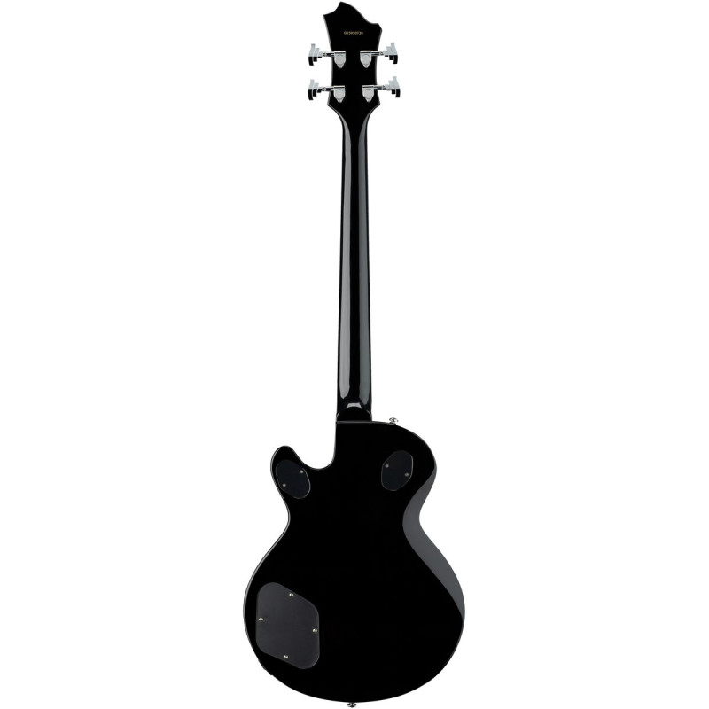 Hagstrom HSSWEB09 Bass Guitar, Swede, Black Gloss