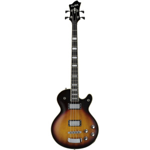 Hagstrom HSSWEB18 Bass Guitar, Swede, Tobacco Sunburst