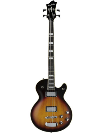 Hagstrom HSSWEB18 Bass Guitar, Swede, Tobacco Sunburst