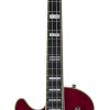 Hagstrom HSSWEBL04 Bass Guitar, Swede, Wild Cherry Transparent, Left-hand