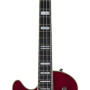 Hagstrom HSSWEBL04 Bass Guitar, Swede, Wild Cherry Transparent, Left-hand