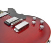 Hagstrom HSSWEMK329 Electric Guitar, Swede, Crimson Flame