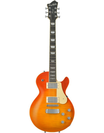 Hagstrom HSSWEMK371 Electric Guitar, Swede, Mandarin Burst