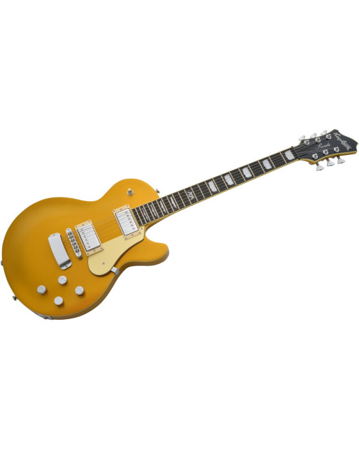 Hagstrom HSSWEMK373 Electric Guitar, Swede, Gold