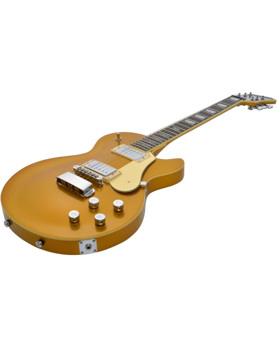 Hagstrom HSSWEMK373 Electric Guitar, Swede, Gold