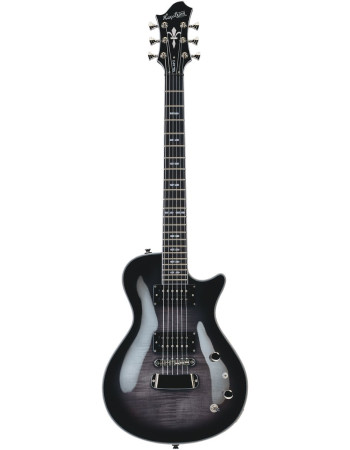 Hagstrom HSULSWE41 Electric Guitar, Ultra Swede, Cosmic Blackburst