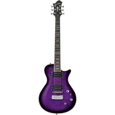 Hagstrom HSULSWE79 Electric Guitar, Ultra Swede, Mystique Burst