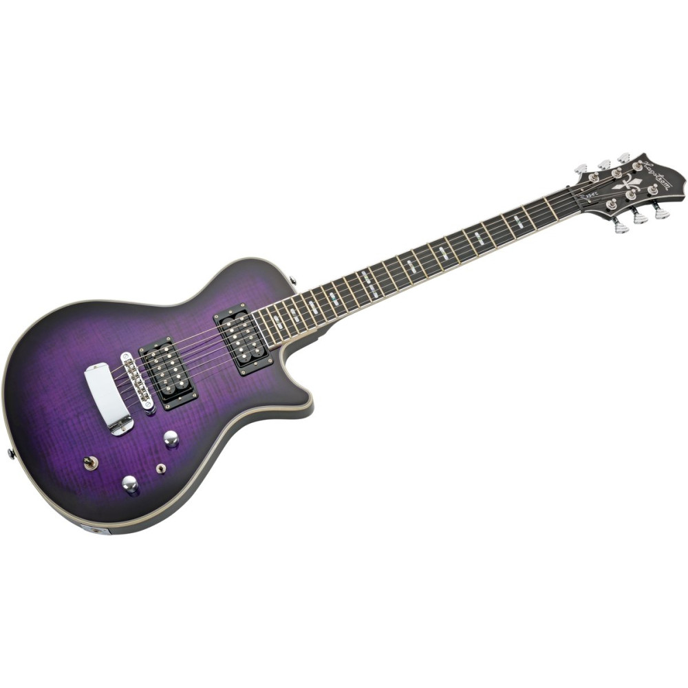 Hagstrom HSULSWE79 Electric Guitar, Ultra Swede, Mystique Burst