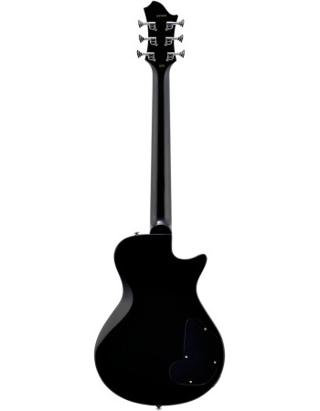 Hagstrom HSULSWEL41 Electric Guitar, Ultra Swede, Cosmic Blackburst, Left-hand