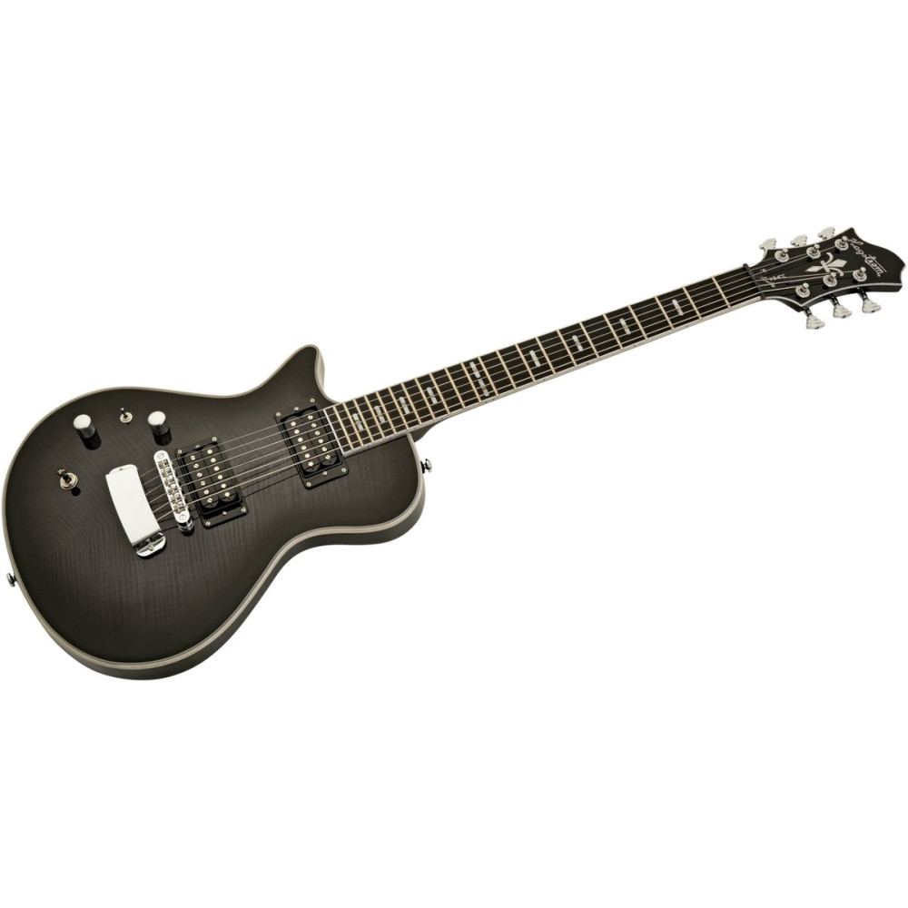 Hagstrom HSULSWEL41 Electric Guitar, Ultra Swede, Cosmic Blackburst, Left-hand