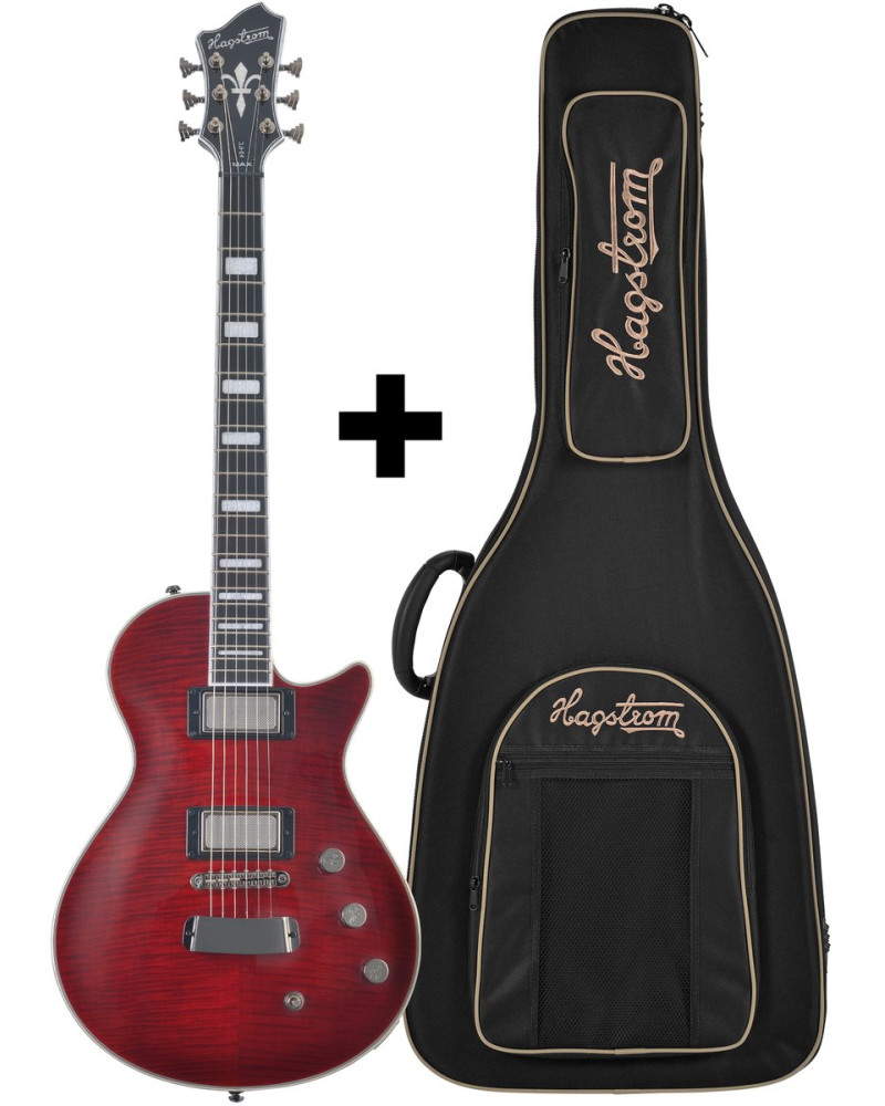 Hagstrom HSULTRAMAX113+BGE20 Parts List, Ultra Max Special, Amaryllis Flame + Bag