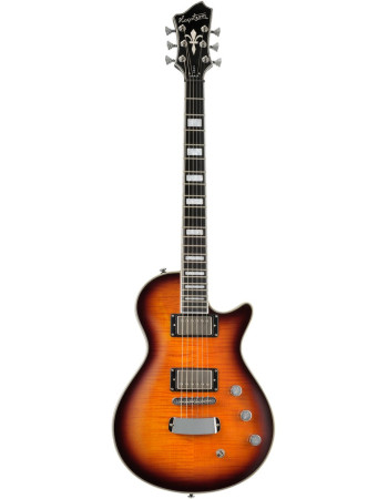 Hagstrom HSULTRAMAX43 Electric Guitar, Ultra Max, Golden Eagle Burst Gloss