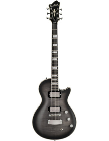 Hagstrom HSULTRAMAX69 Electric Guitar, Ultra Max, Cosmic Blackburst Satin