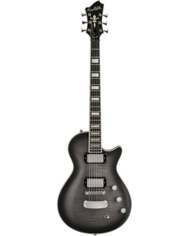 Hagstrom HSULTRAMAX69 Electric Guitar, Ultra Max, Cosmic Blackburst Satin