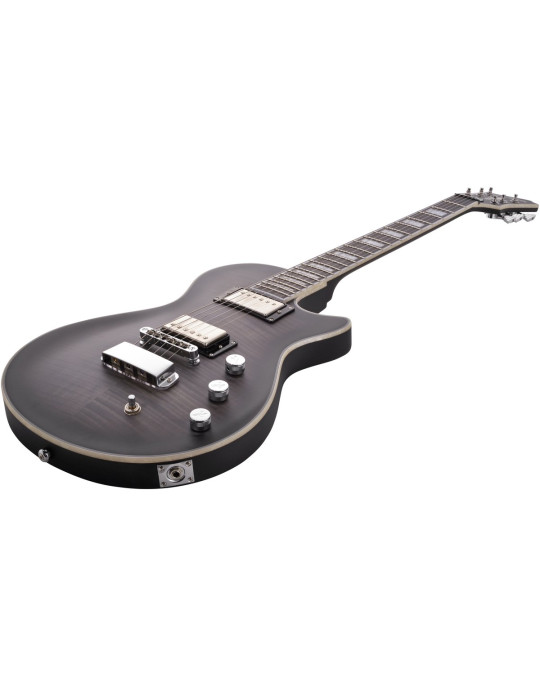 Hagstrom HSULTRAMAX69 Electric Guitar, Ultra Max, Cosmic Blackburst Satin