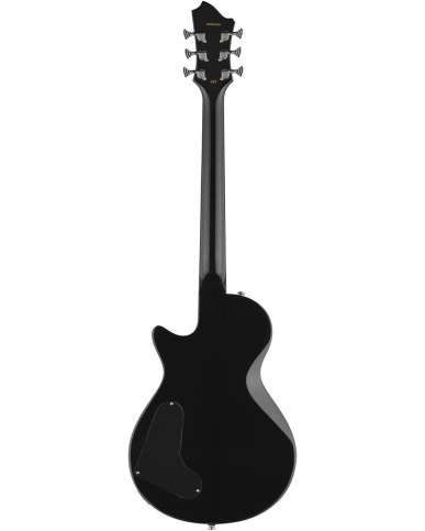 Hagstrom HSULTRAMAX72 Electric Guitar, Ultra Max, Dark Storm Burst Gloss