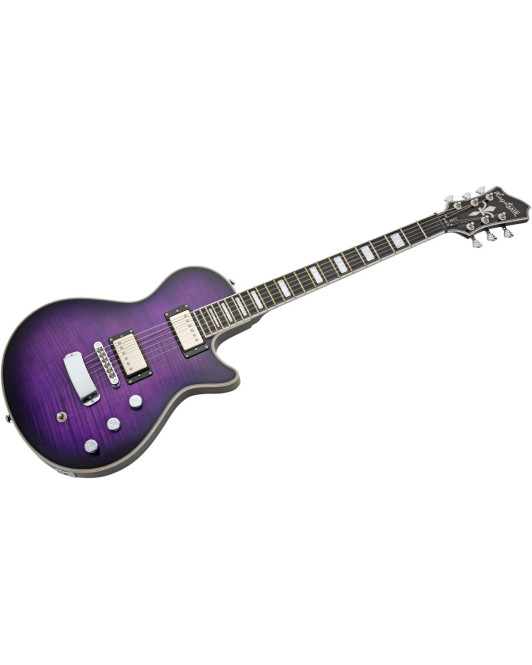 Hagstrom HSULTRAMAX79S Electric Guitar, Ultra Max, Mystique Burst