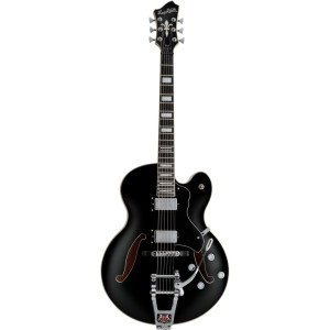 Hagstrom HSVHJ50009 Electric Guitar, Tremar HJ500, Black