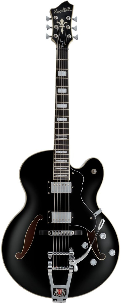 Hagstrom HSVHJ50009 Electric Guitar, Tremar HJ500, Black
