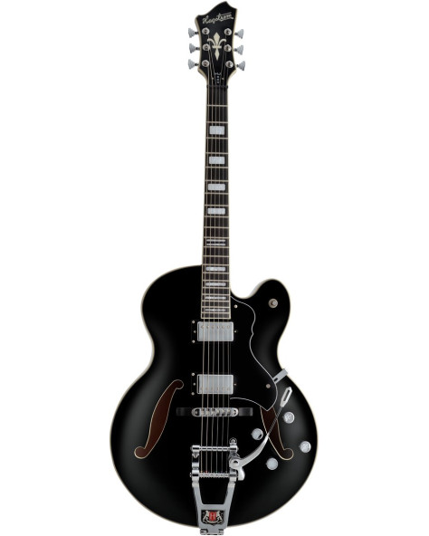 Hagstrom HSVHJ50009 Electric Guitar, Tremar HJ500, Black