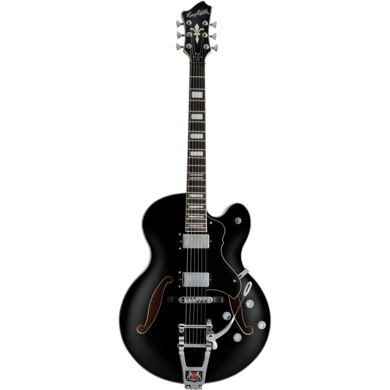 Hagstrom HSVHJ50009 Electric Guitar, Tremar HJ500, Black