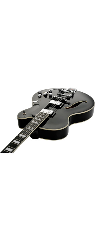 Hagstrom HSVHJ50009 Electric Guitar, Tremar HJ500, Black