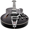 Hagstrom HSVHJ50009 Electric Guitar, Tremar HJ500, Black