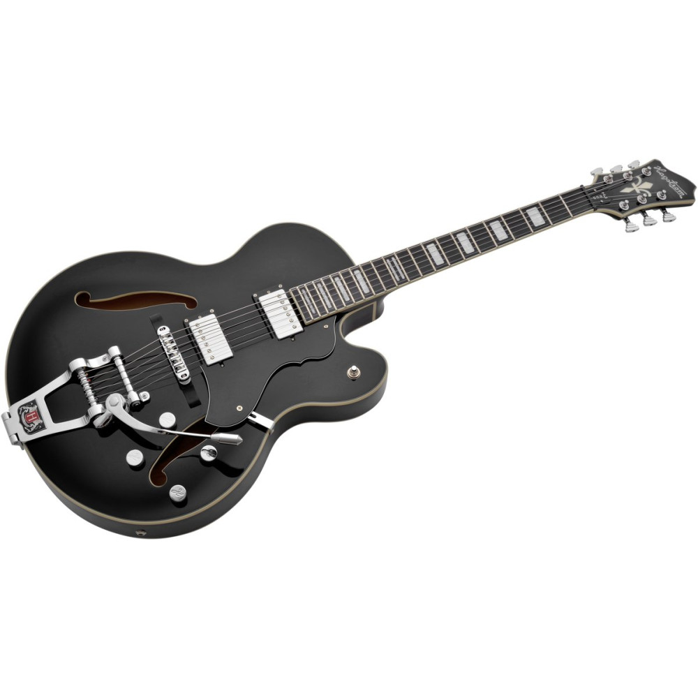 Hagstrom HSVHJ50009 Electric Guitar, Tremar HJ500, Black