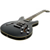 Hagstrom HSVIDLXBA09 Electric Guitar, Viking Baritone DLX, Black Gloss